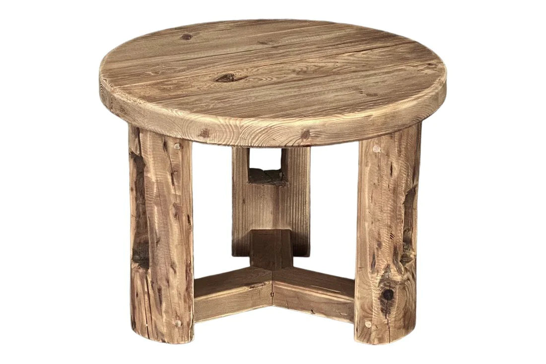 Farmhouse Side Table - Round