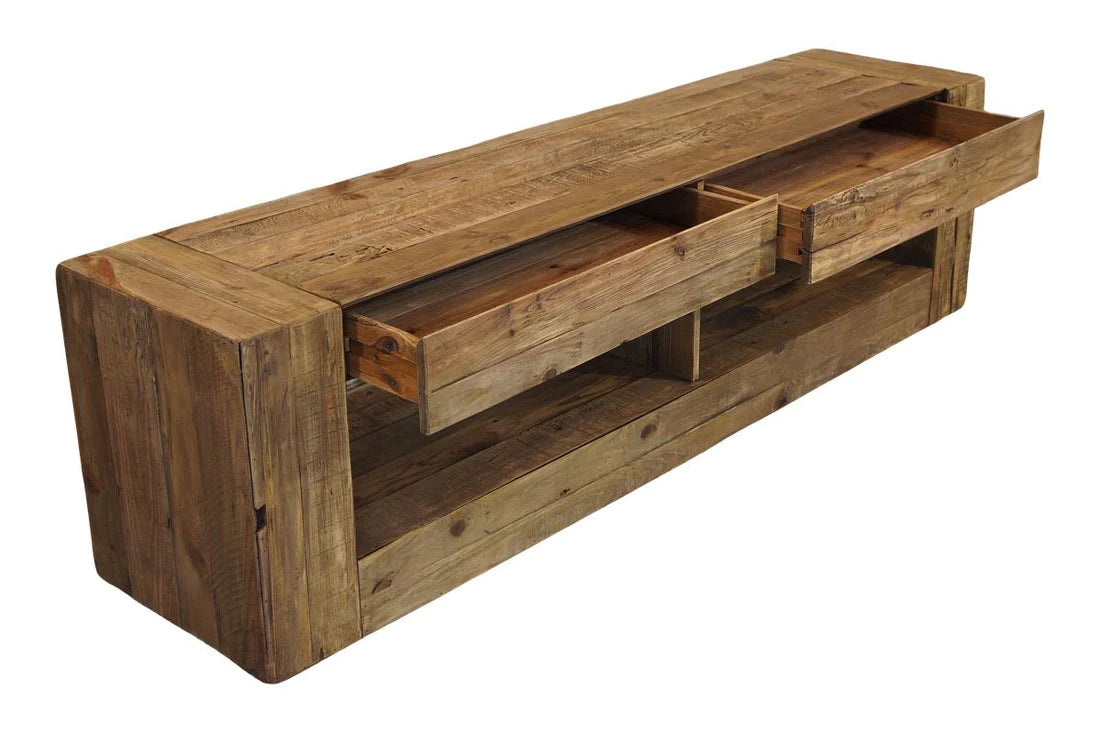 Farmhouse Cubic Tv Unit