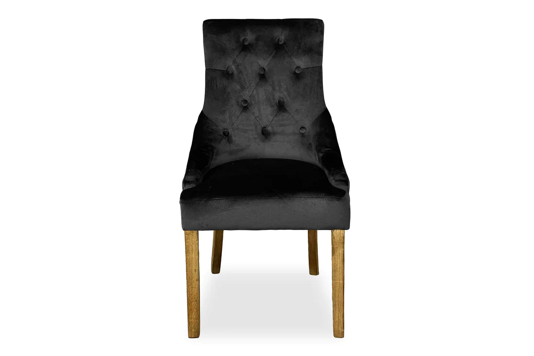 Chester Dining Chair - Farmhouse & Charcoal