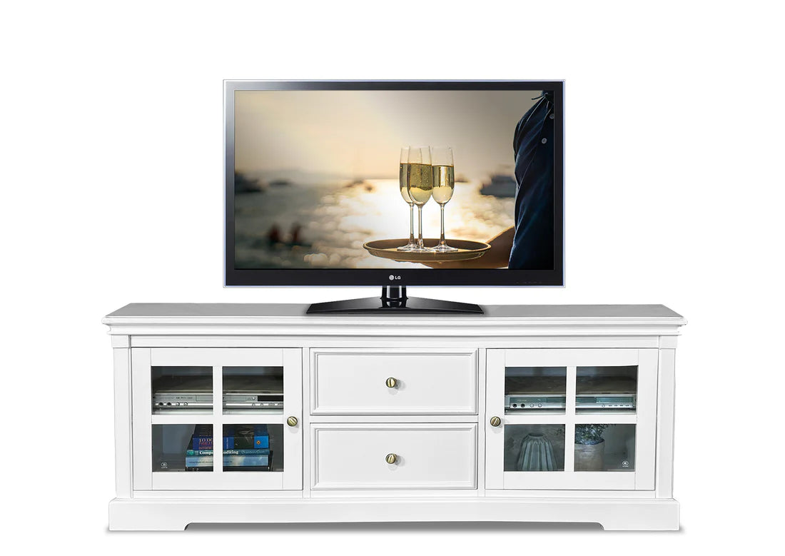 White Hamptons Tv Unit - 1500