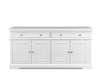 White Hamptons Buffet Unit