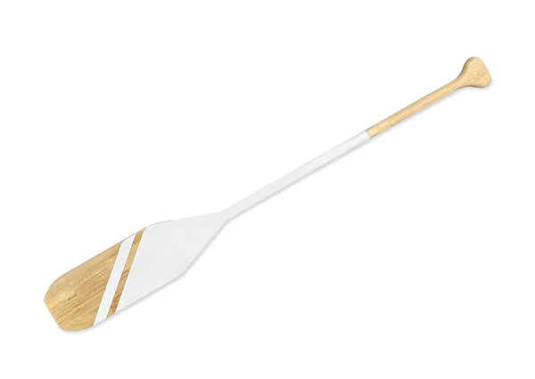 Hamptons Decorative Oar - Oak And White