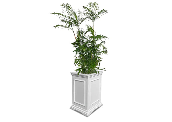 White Hamptons Planter - Medium