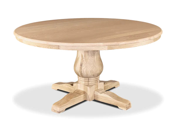 Blonde Oak Hamptons Round Dining Table - 1500