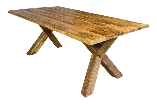 Huntington Dining Table - Rustic Mango