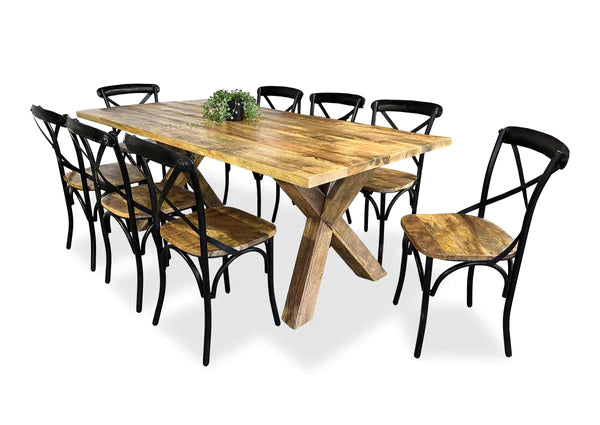 Huntington Dining Table - Rustic Mango