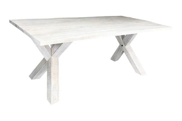 Huntington Dining Table - White Wash