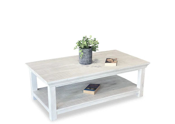 Java Coffee Table - White Wash