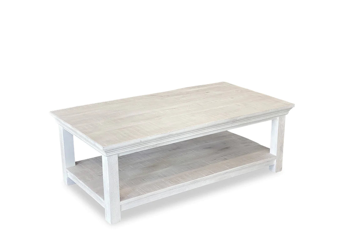 Java Coffee Table - White Wash