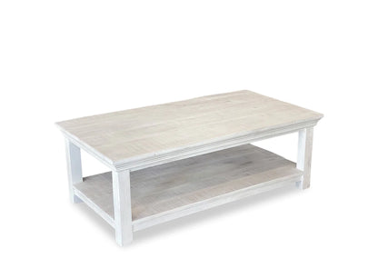 Java Coffee Table - White Wash