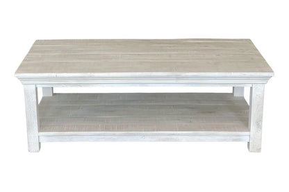 Java Coffee Table - White Wash