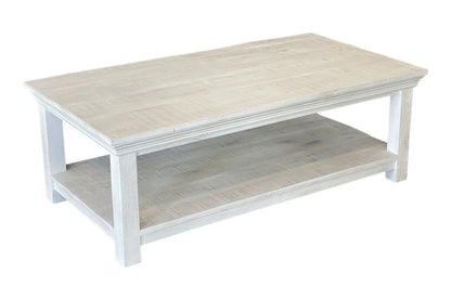 Java Coffee Table - White Wash