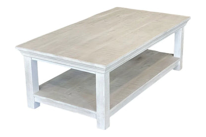 Java Coffee Table - White Wash