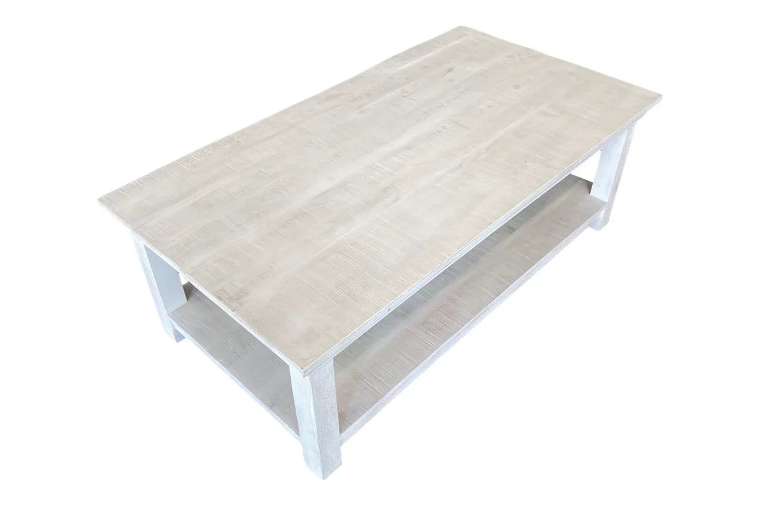 Java Coffee Table - White Wash