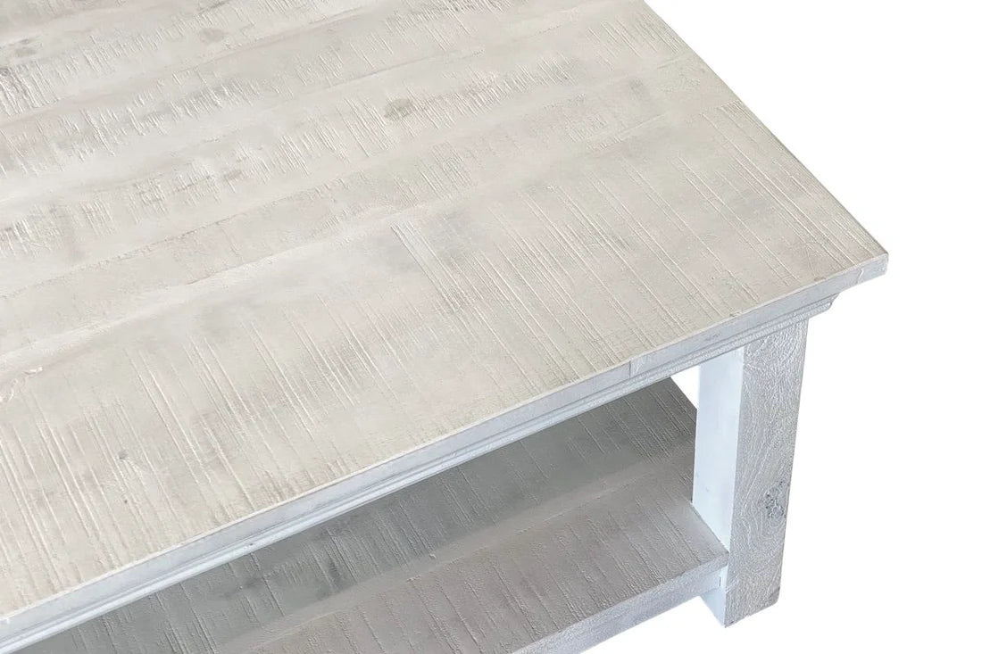 Java Coffee Table - White Wash