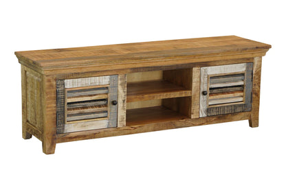 Java Tv Unit - Rustic Mango Worn Paint - 1450