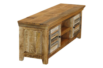 Java Tv Unit - Rustic Mango Worn Paint - 1450