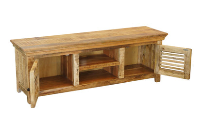 Java Tv Unit - Rustic Mango Worn Paint - 1450