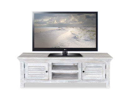 Java Tv Unit - White Wash - 1450