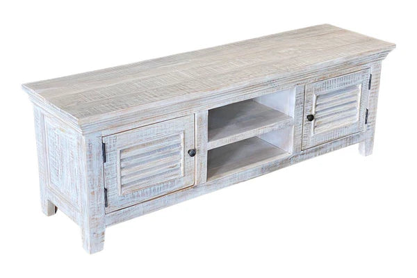 Java Tv Unit - White Wash - 1450