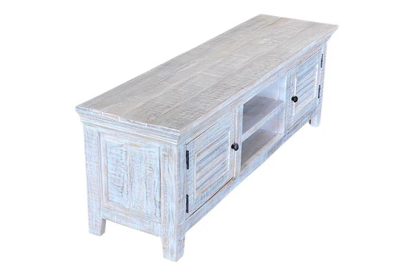 Java Tv Unit - White Wash - 1450