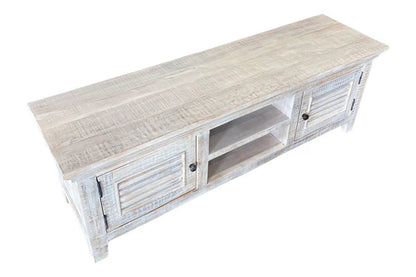 Java Tv Unit - White Wash - 1450