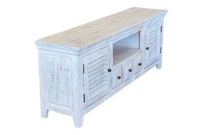 Java Tv Unit - White Wash - 1690