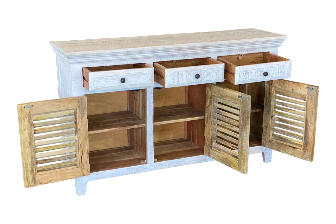 Java Buffet Unit - White Wash