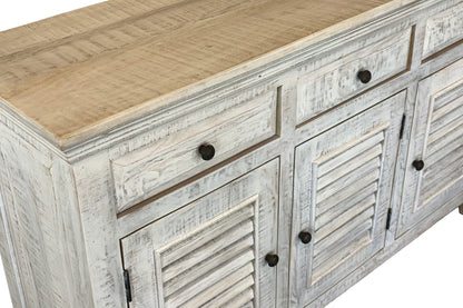 Java Buffet Unit - White Wash