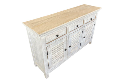 Java Buffet Unit - White Wash