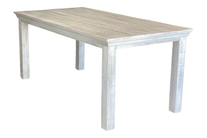 Java Dining Table - White Wash - 1760