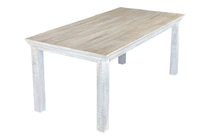 Java Dining Table - White Wash - 1760