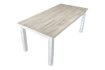 Java Dining Table - White Wash - 1760