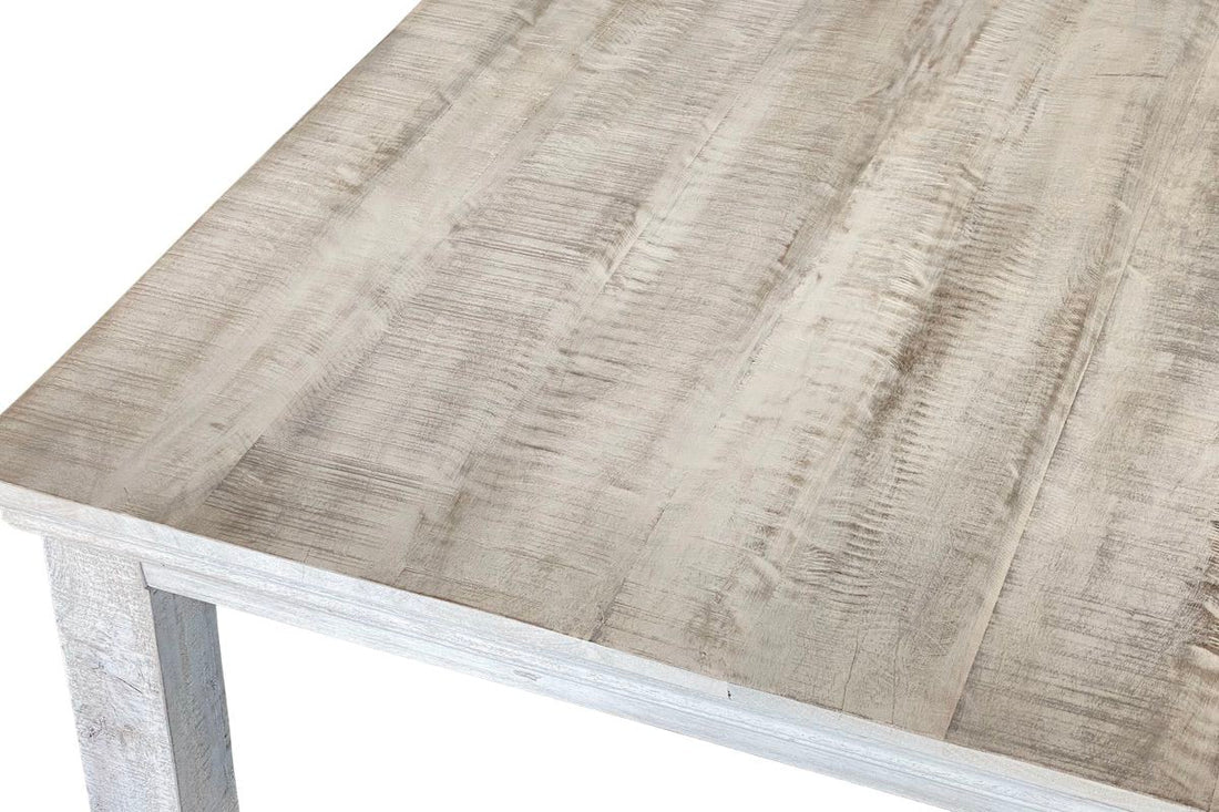 Java Dining Table - White Wash - 1760