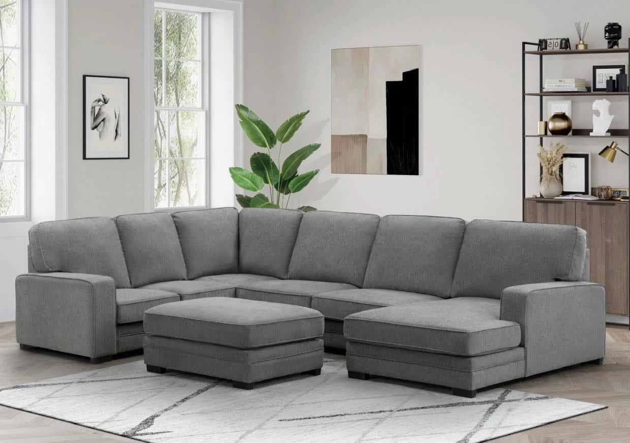 Kingscliff Corner Chaise Sofa + Ottoman Package