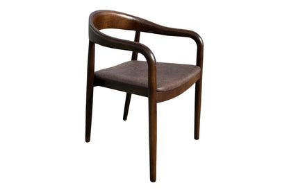 Kyoto Dining Chair - Walnut & Chocolate