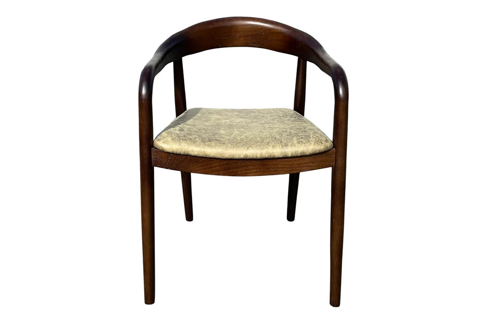 Kyoto Dining Chair - Walnut & Olive