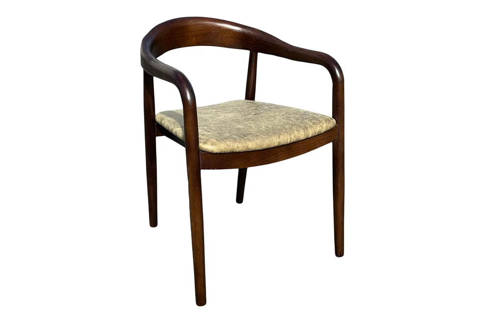 Kyoto Dining Chair - Walnut & Olive