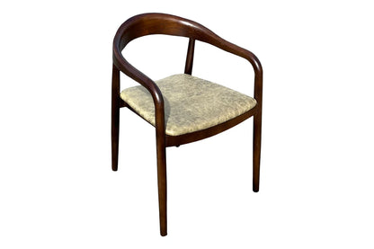 Kyoto Dining Chair - Walnut & Olive