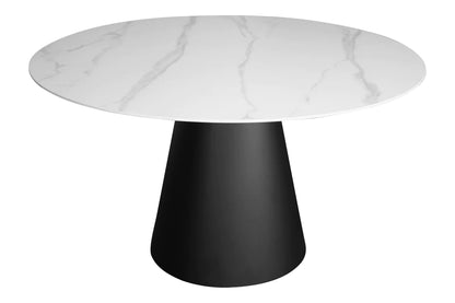 Manhattan Round Dining Table - Stone - 1350