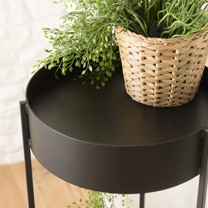 Manhattan Plant Stand - Black - Large