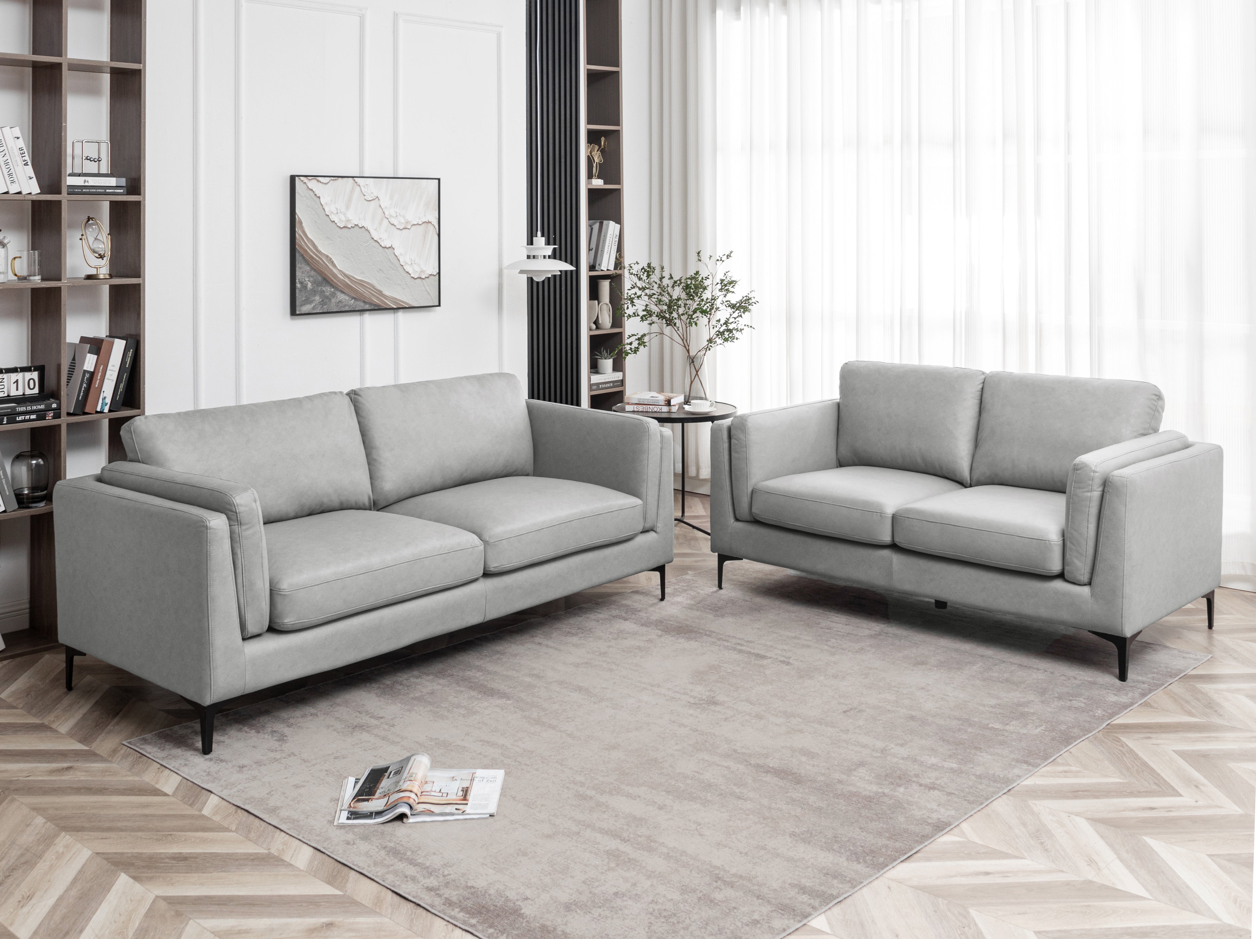 Seattle 2 + 3 Seater Package - Stone Grey