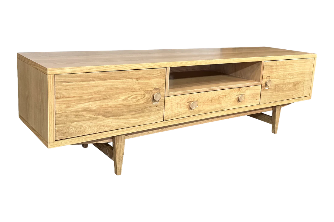 Oslo Tv Unit - Blonde Oak