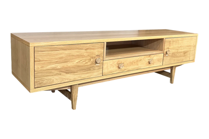 Oslo Tv Unit - Blonde Oak