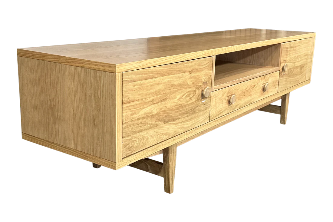 Oslo Tv Unit - Blonde Oak