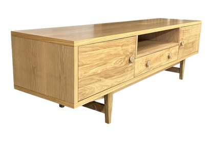 Oslo Tv Unit - Blonde Oak