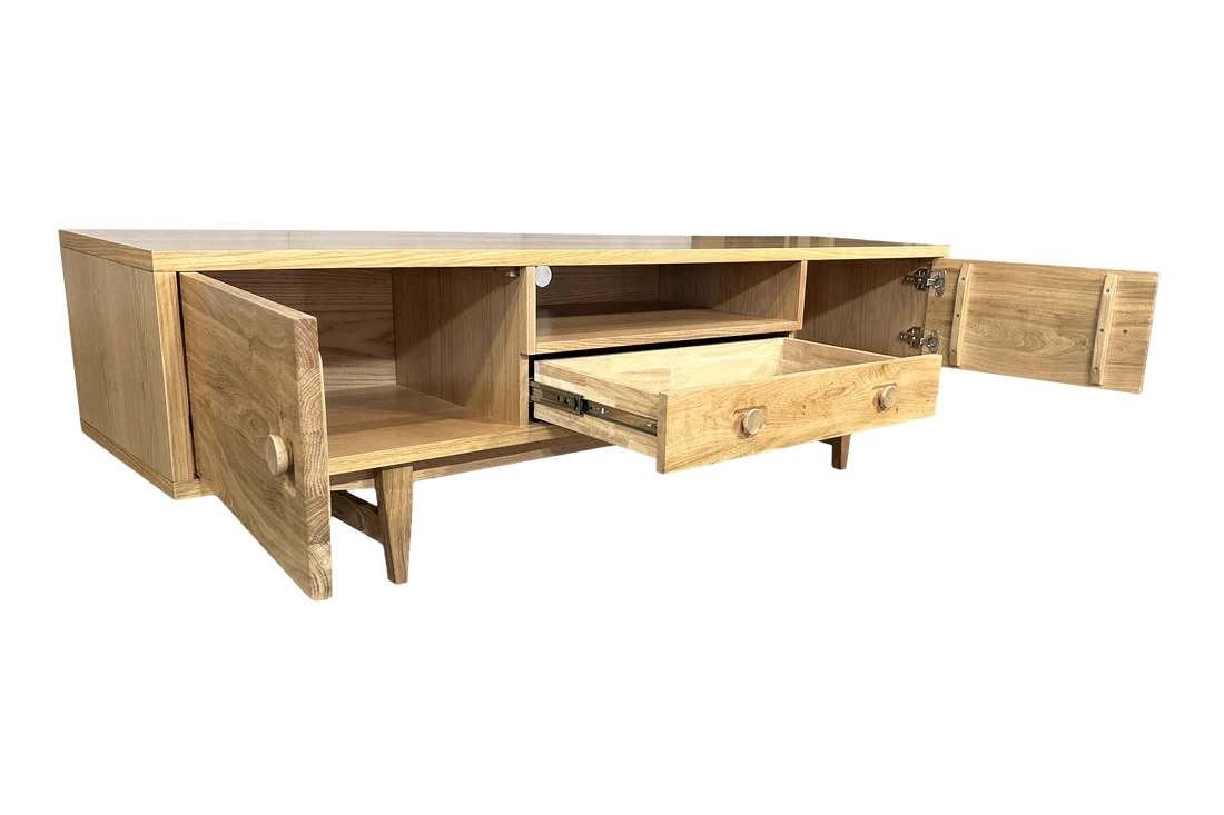 Oslo Tv Unit - Blonde Oak