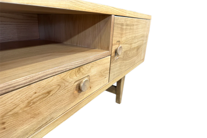 Oslo Tv Unit - Blonde Oak