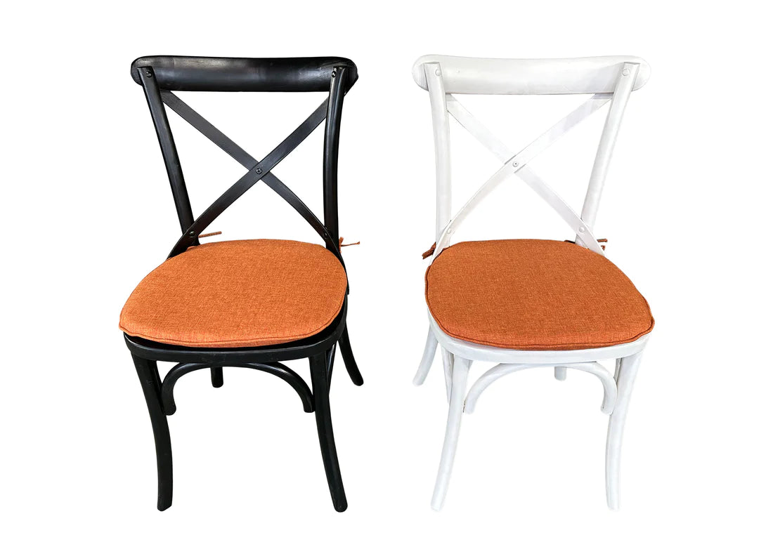 Paris Dining Chair Cushion - Rust