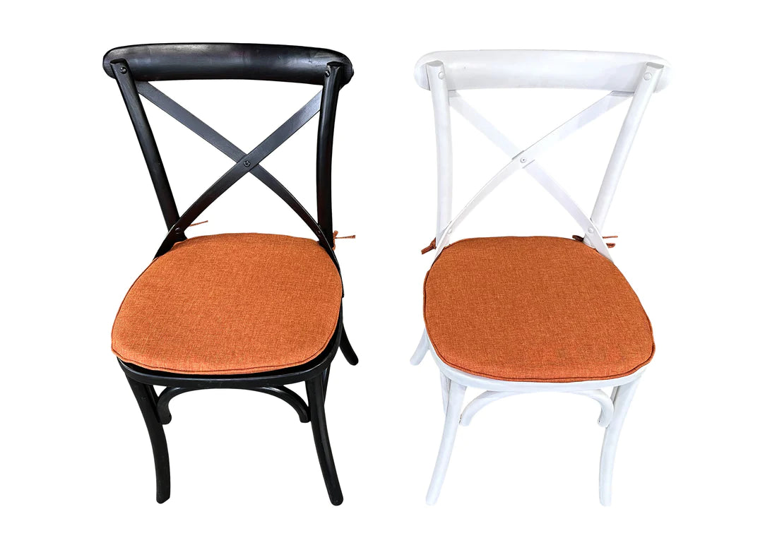 Paris Dining Chair Cushion - Rust